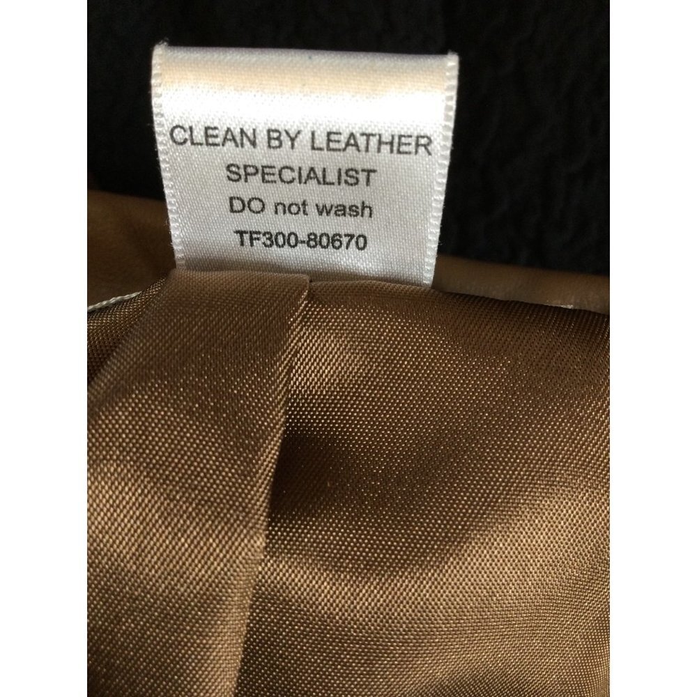 Pendleton Women's Leather Jacket Button Front Col… - image 7